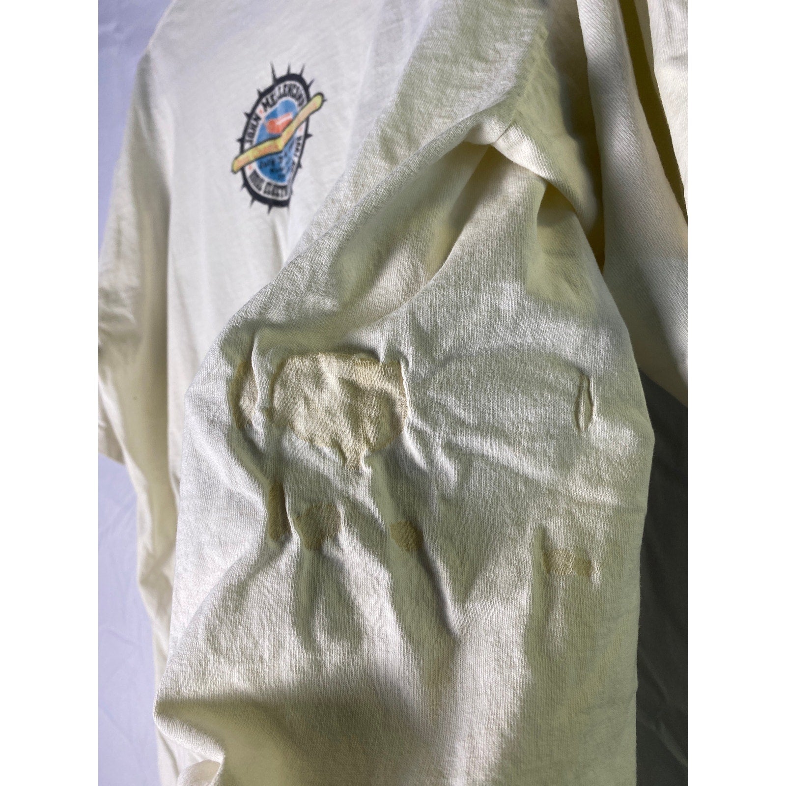 Vintage Allsport JOHN MELLENCAMP Tour 1999 Tee Shirt Men's Size XL