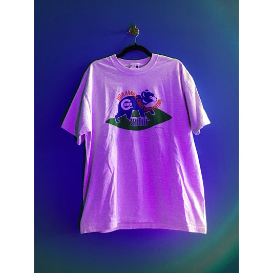 15th Annual Cubs Convention January 2000 Graphic Print White Shirt Men's Size XL