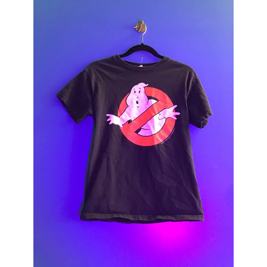2009 Ghostbusters Glow Promo Black Shirt Women's Size Medium