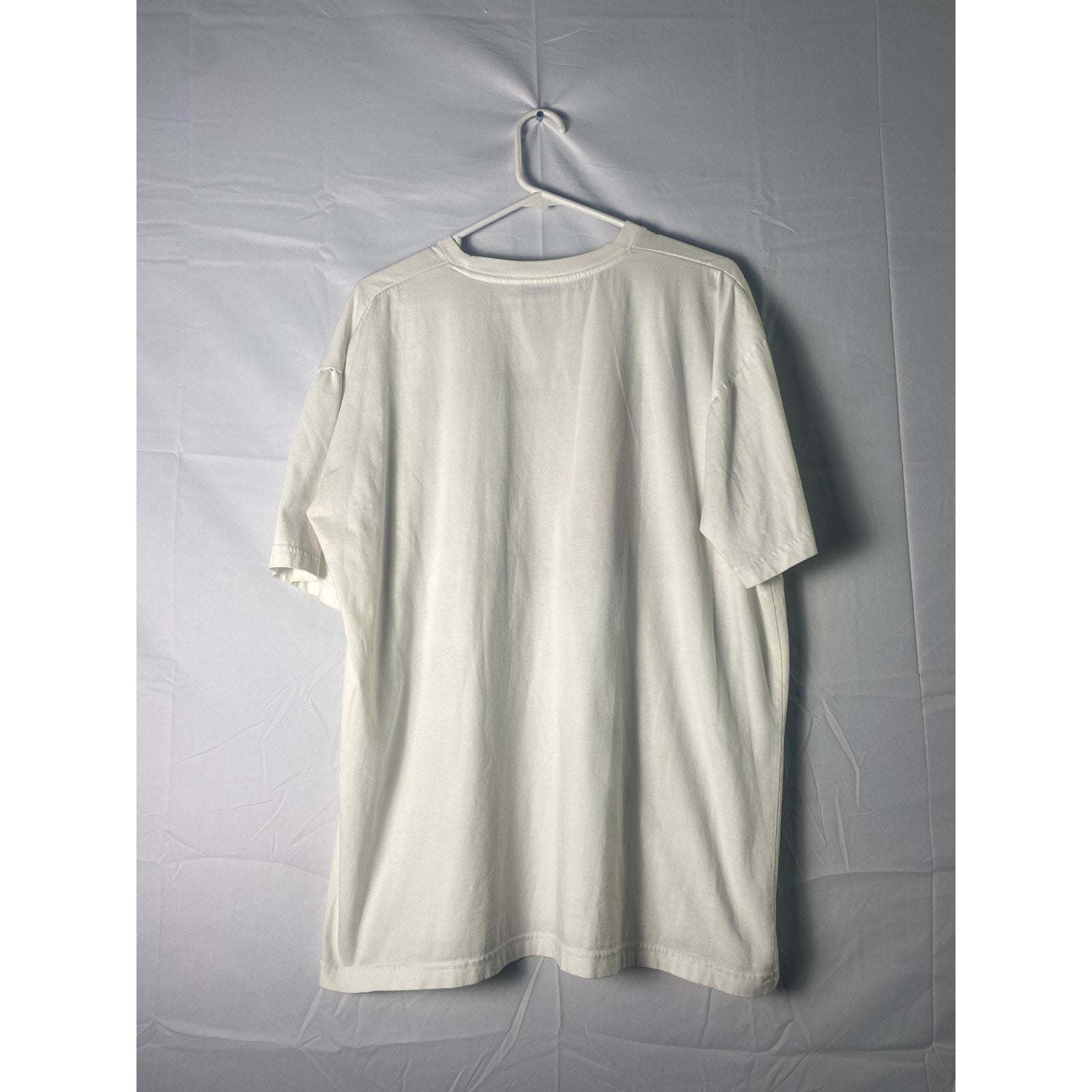 Spoofs Limited TUMMY ILLFIGURE Crew Neck White Shirt Men's Size XXL