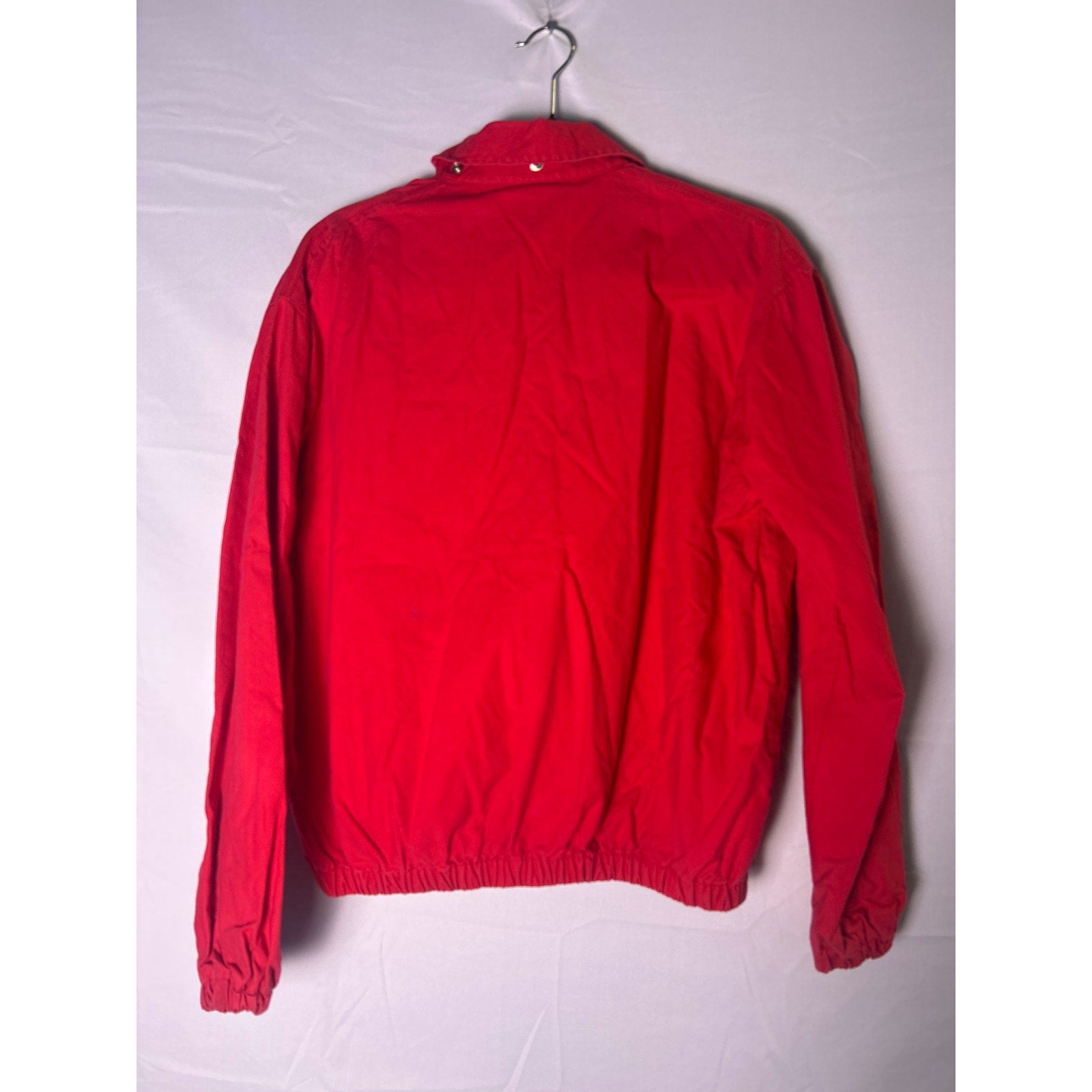Vintage Carriage Court Red Full Zip Bomber Jacket Men's Size Medium