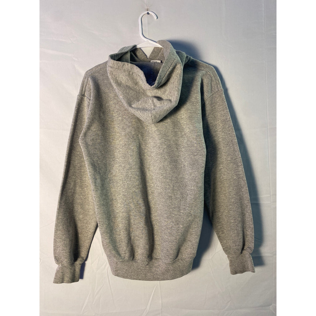 Gildan Indiana University Printed Pullover Gray Hoodie Sweatshirt Men's Small