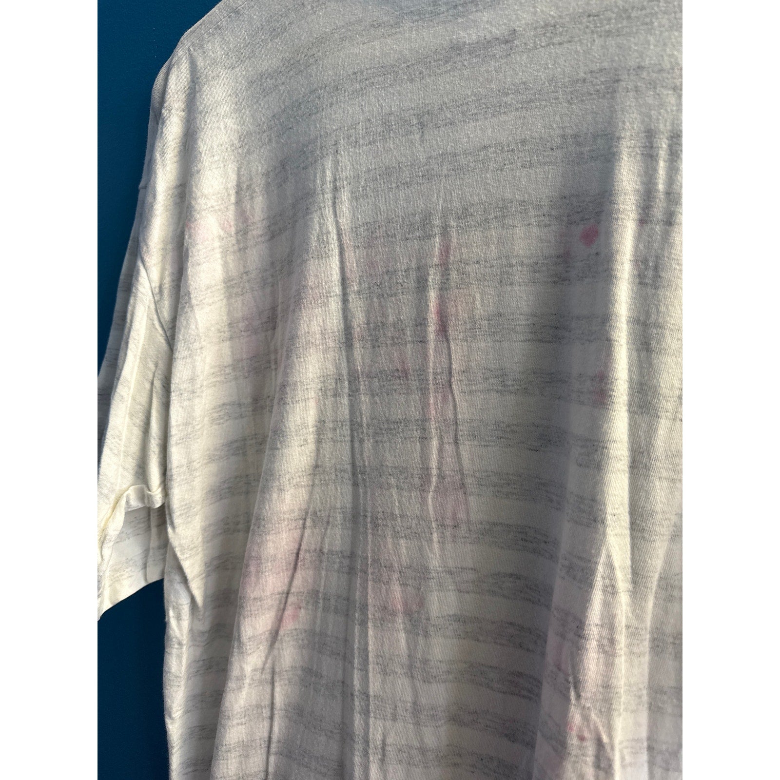 Vintage 90s Logo 7 Dallas Cowboys USA Gray Striped T-Shirt Men's Size XXL?