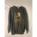 Vintage St. Thomas Black Crewneck Sweatshirt Pullover Women's Size XL