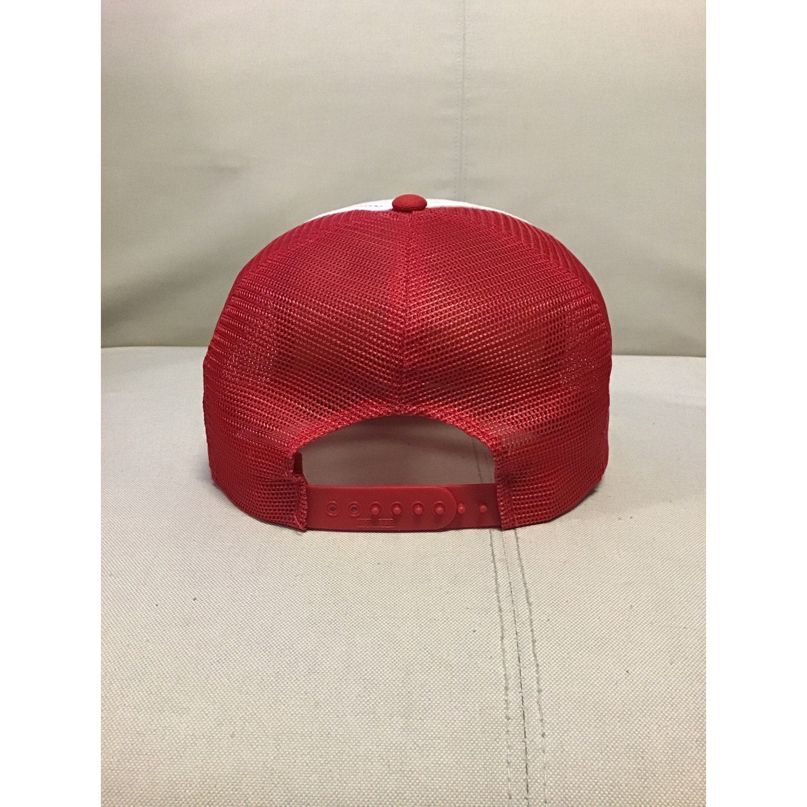 Kentucky Derby Run For The Roses Trucker Print Hat Red Snapback Baseball Cap