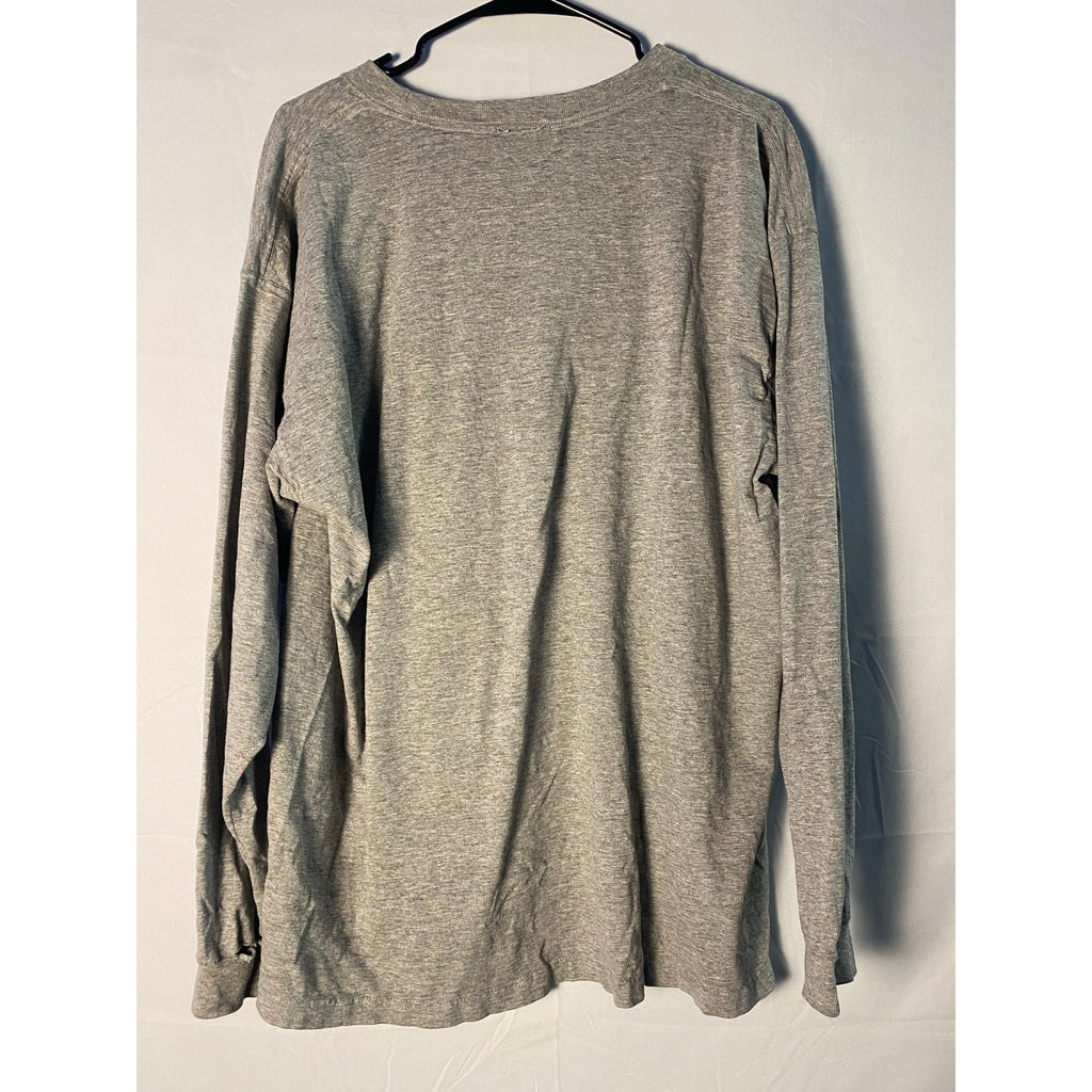 Vintage IU Indiana University Arch Embroidered Gray Crewneck Sweater Men's XL