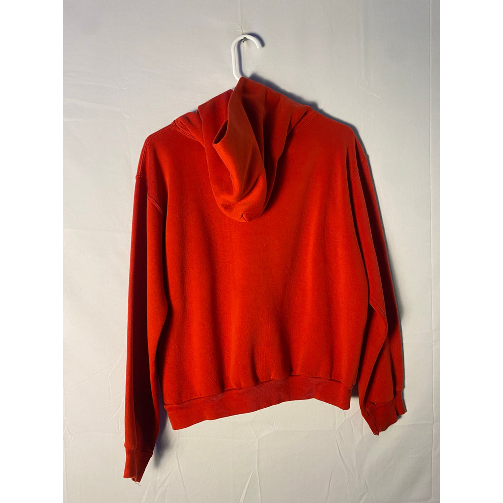 Vintage 90s Russell Athletics Indiana University Hoosier Red Hoodie Men's S/M