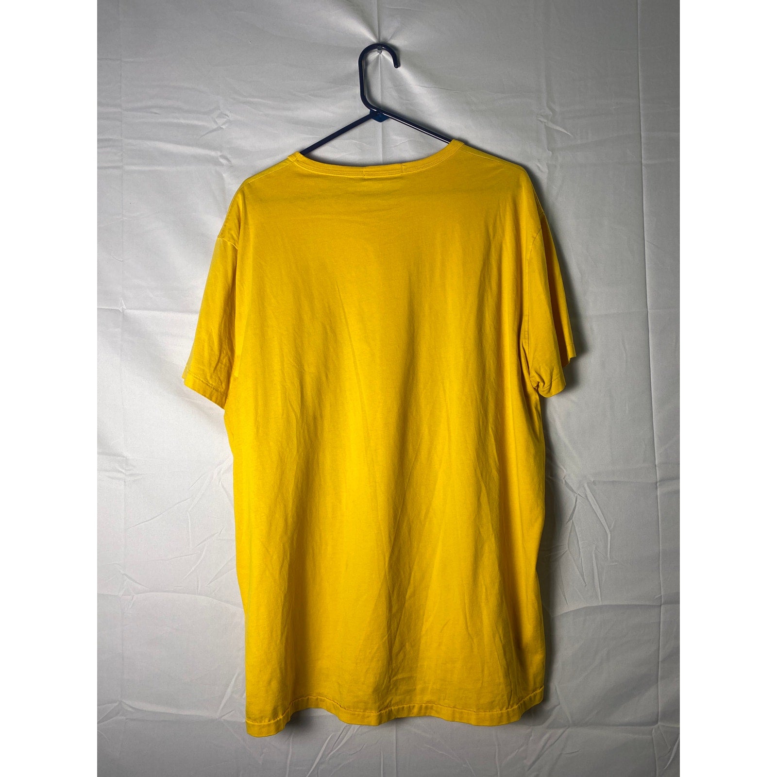 Polo by Ralph Lauren Yellow Crew Neck New York 8 Crew Neck Shirt Men's Size XXL
