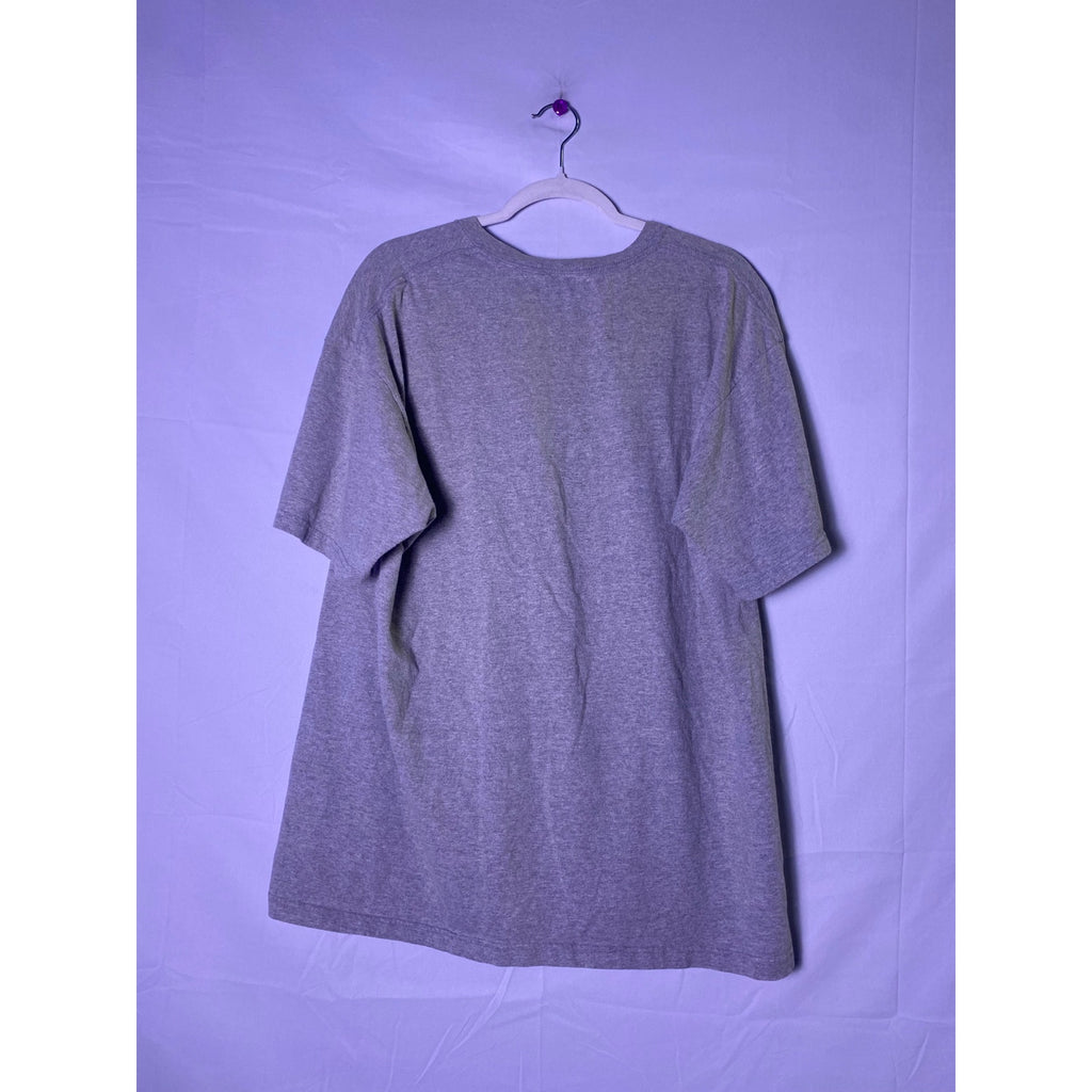 Vintage "I'm Not Perfect. Just Forgiven" Gray Christian Graphic Shirt Men's XL