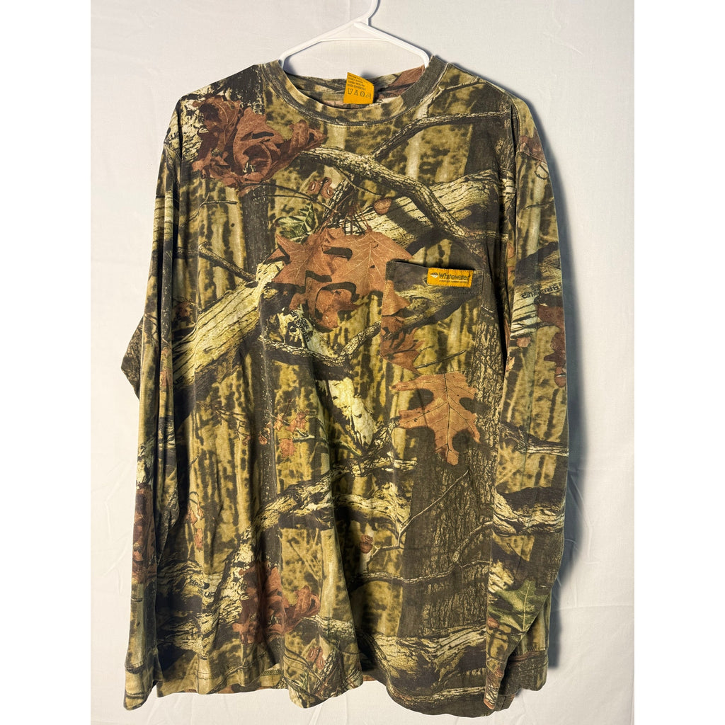 White water camo long sleeve Stitched