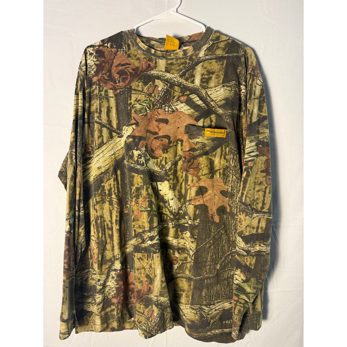 White water camo long sleeve Stitched