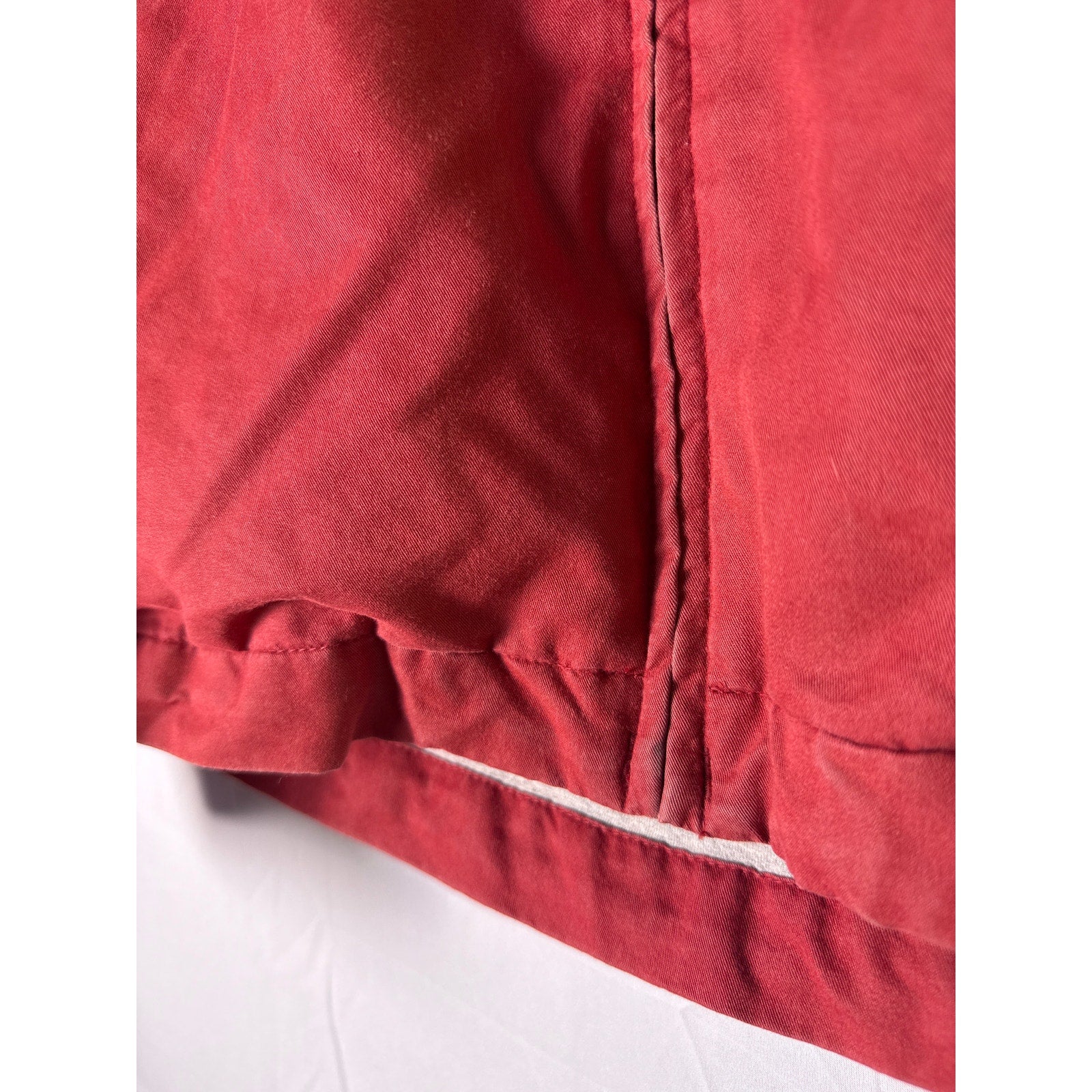 Vintage Eddie Bauer Red Zip Hoodie – M