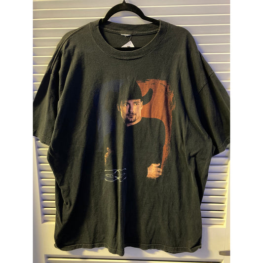 Vintage Y2k 2000 Chris Cagle Country Tour Black Shirt Men's Size XL