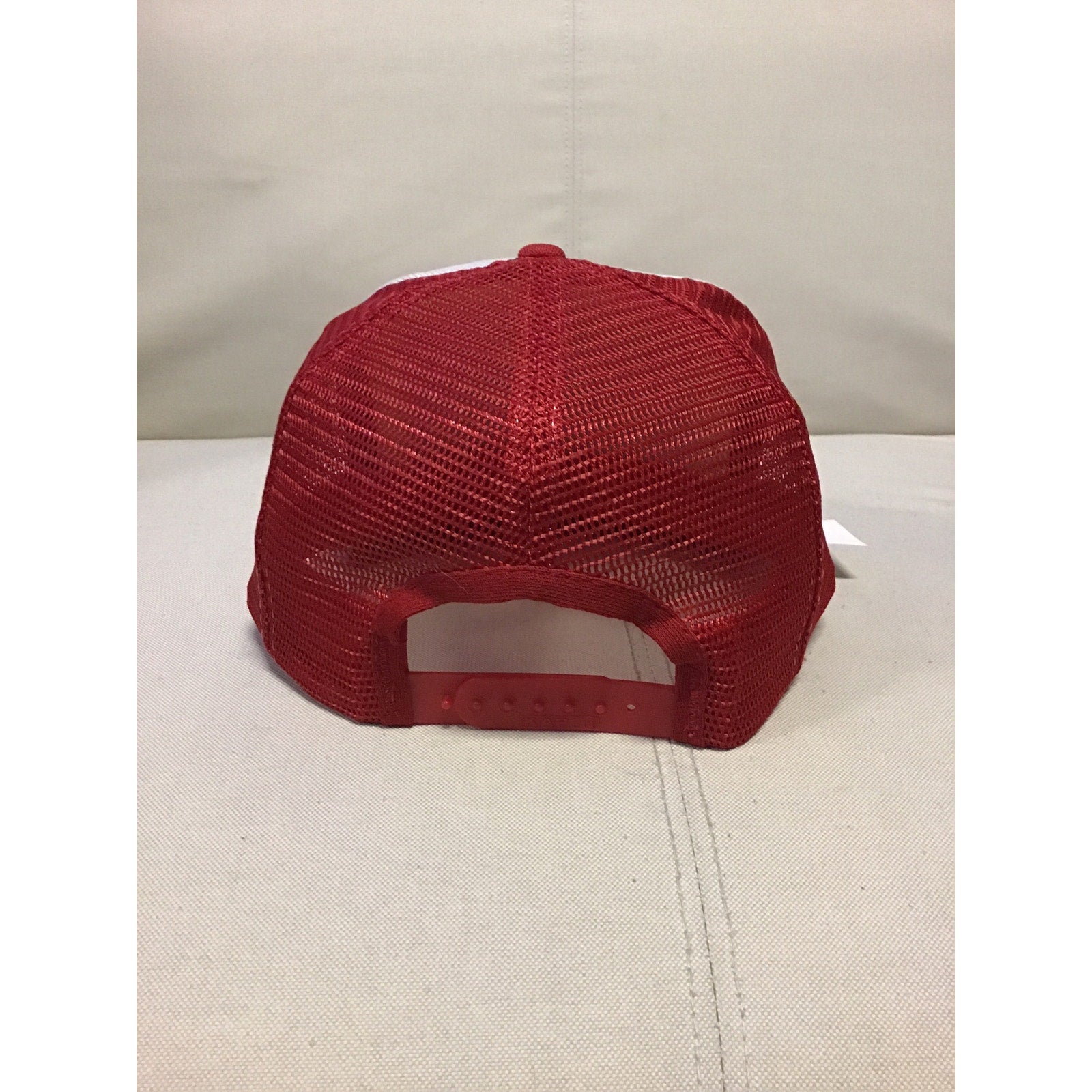 I'd Rather Push A Ford Than Drive A Chevrolet Mesh Snap Back Trucker Hat Red
