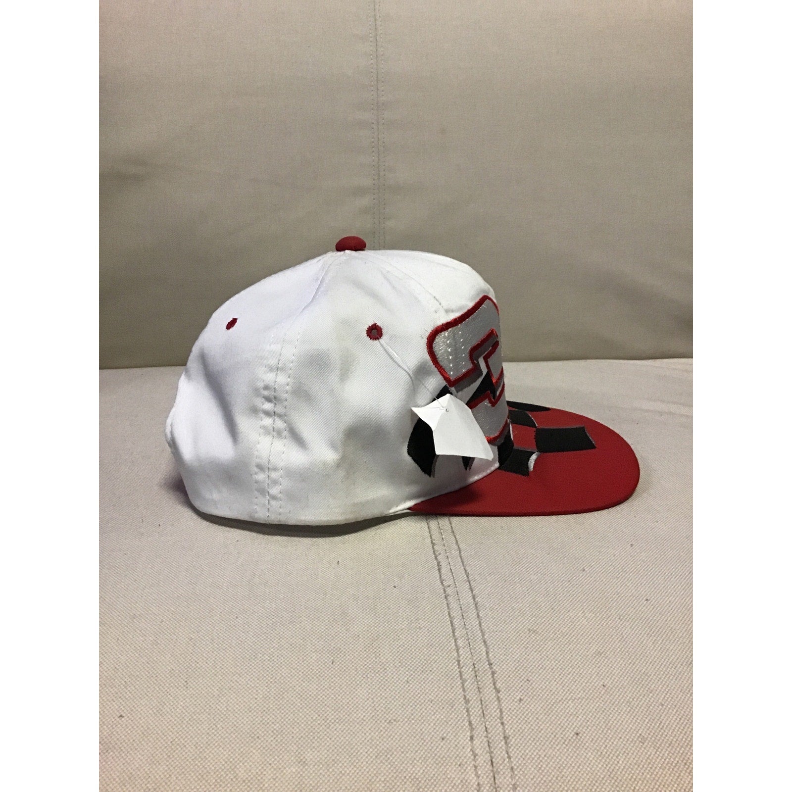 Vintage Chase Authentics Dale Earnhardt #3 NASCAR Hat Cap Snapback White Red NWT