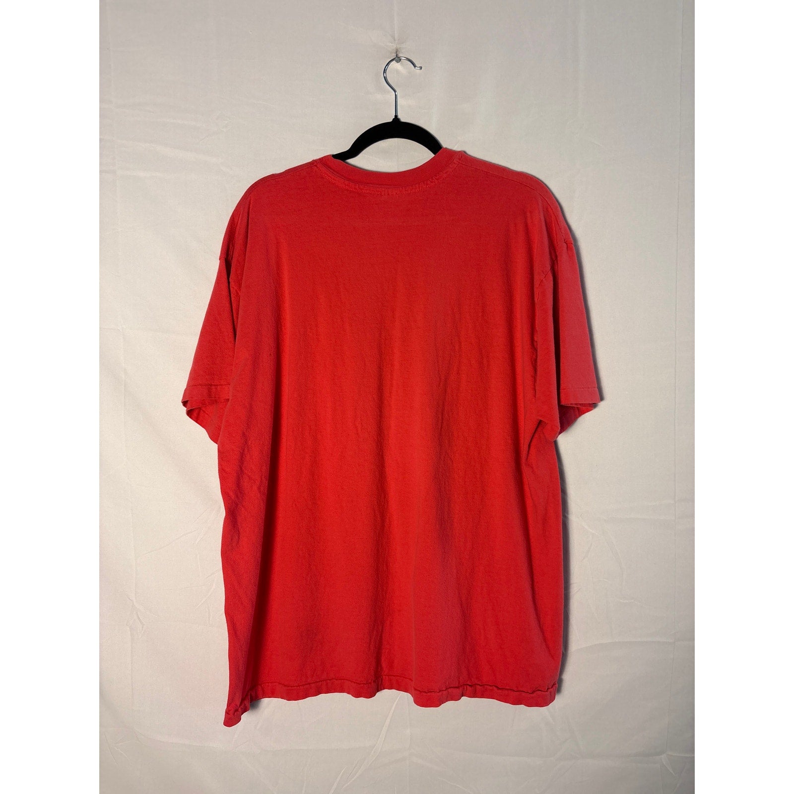 Vintage 90s Streetwear Native American Graphic Print Red Shirt Men's Size 2XL&nbsp;