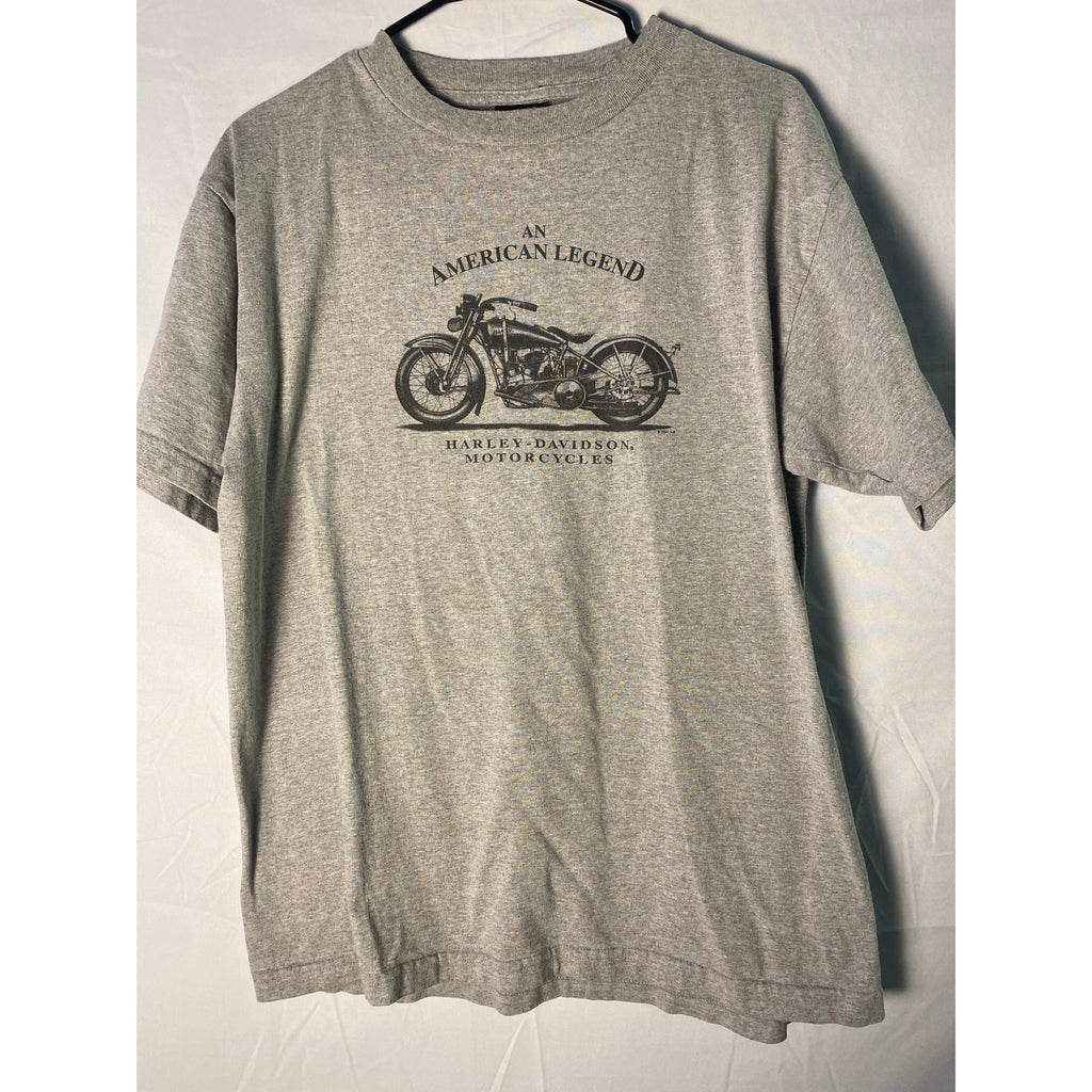 Harley Davidson Barnett El Paso, Texas Classic Motorcycles Gray Shirt Men's XL