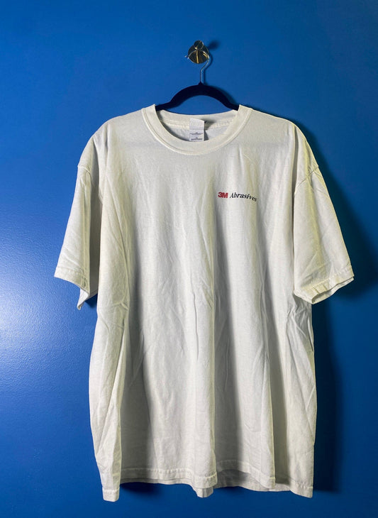 Gildan 3M Abrasives Nascar Performance Racing Car #16 T Shirt White Adult XL