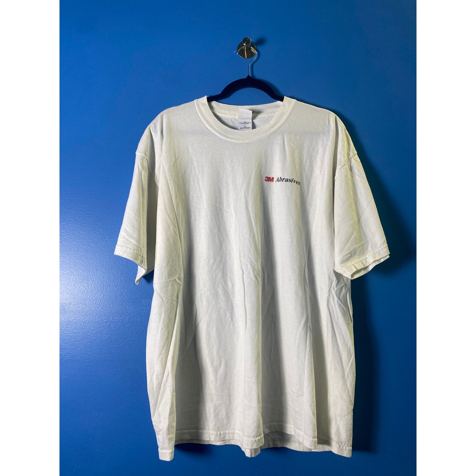Gildan 3M Abrasives Nascar Performance Racing Car #16 T Shirt White Adult XL