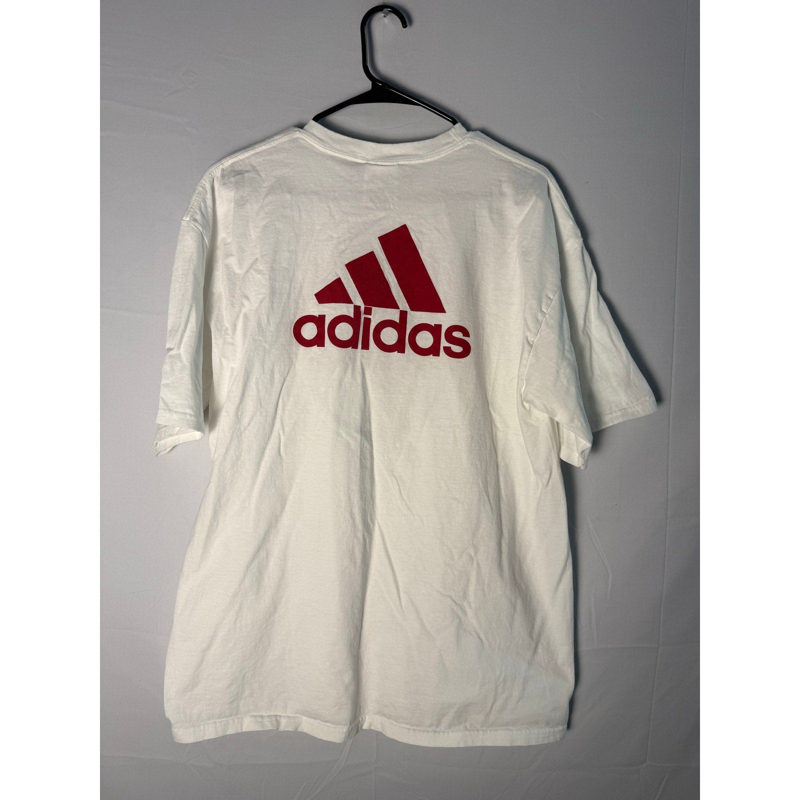 Adidas Big Man Guard Camp Indiana University Print White Shirt Men's Large