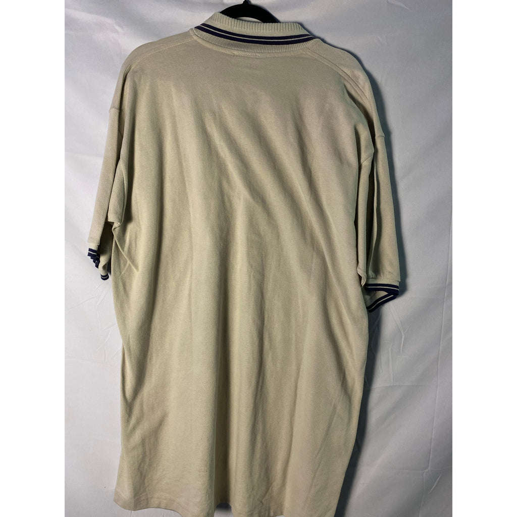 NCAA 2000 Final Four INDIANAPOLIS Tan Polo Shirt Short Sleeve Men's Size 2XL NWT