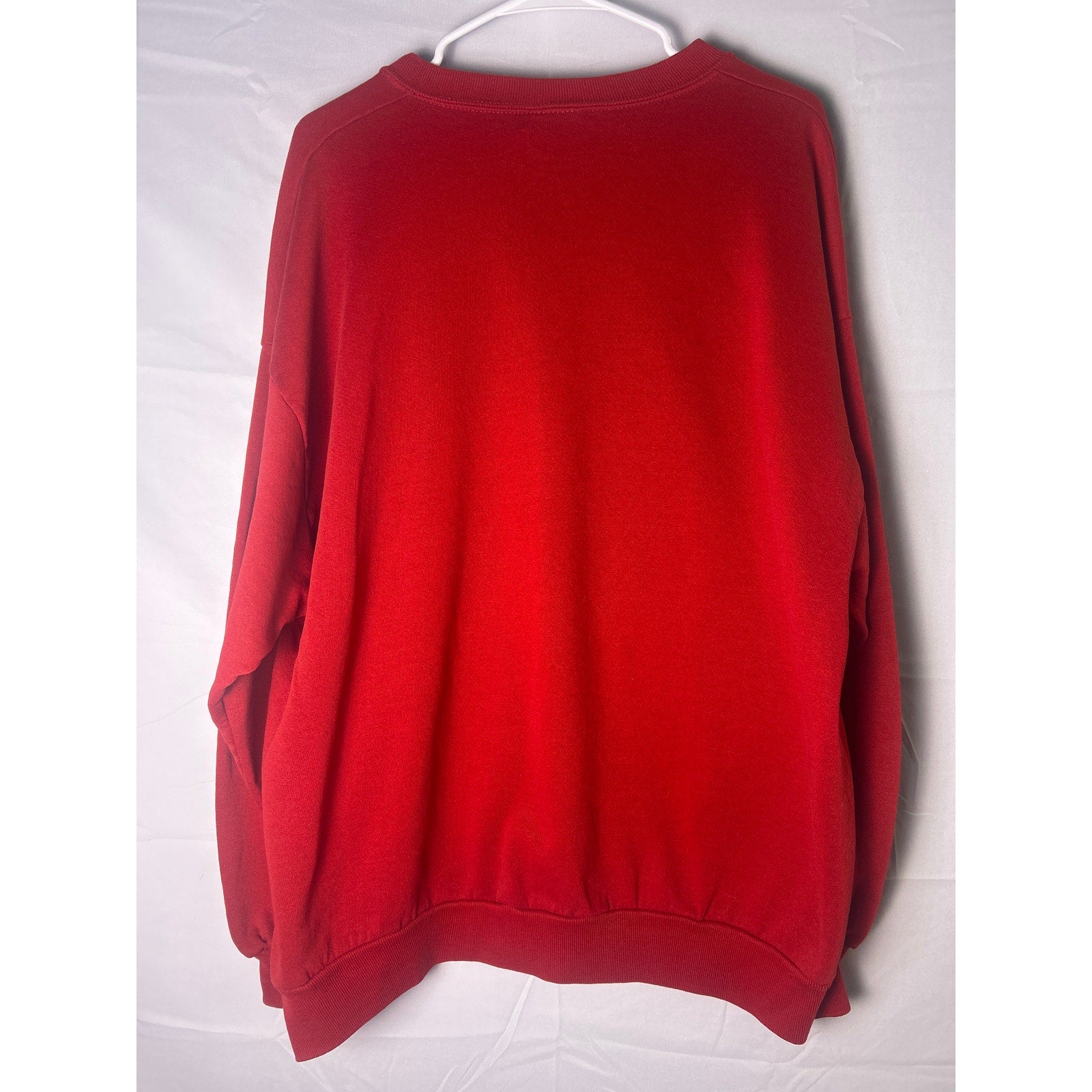 Jerzees IU Indiana Hoosiers Graffiti Red Crew Neck Pullover Sweatshirt Womens 2X