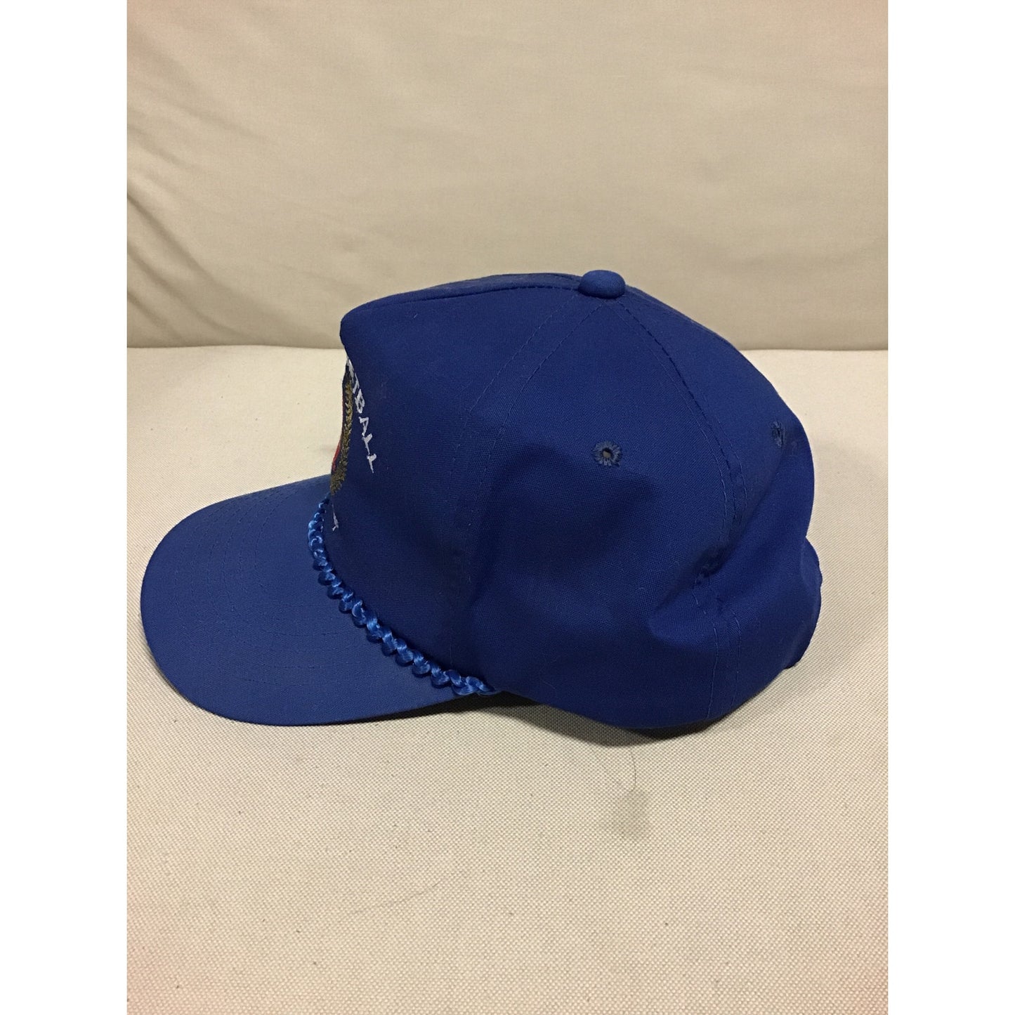 1989 BASKETBALL NCAA Championship Embroidered Blue Snapback Hat Cap