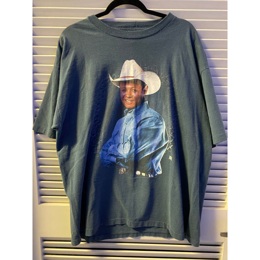 Vintage Neal McCoy 1998 Entertainer Of The Year Concert Graphic Print Shirt XL