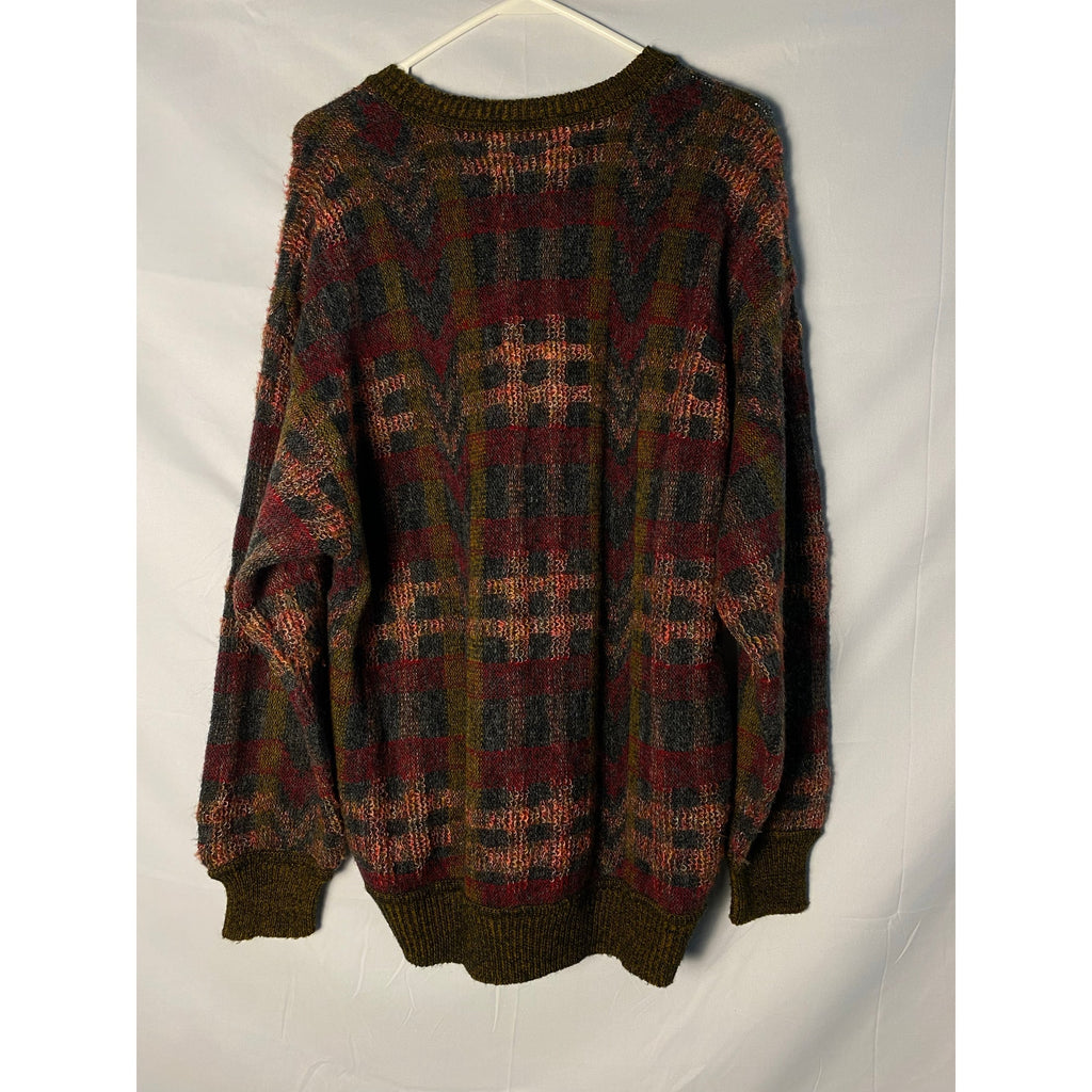 80s Vintage Hemmond Sheer Knitted Wool Sweater