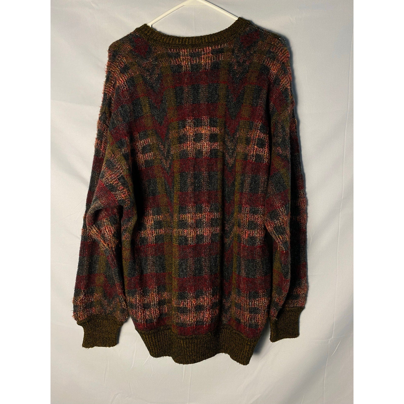 80s Vintage Hemmond Sheer Knitted Wool Sweater