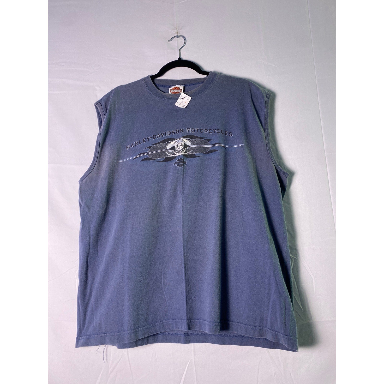 Harley Davidson HAWKEYE Coralville, IOWA Tank Shirt Men's Size XL