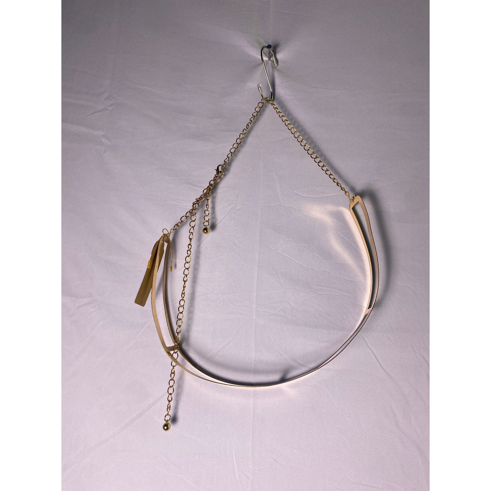 Metal Gold Cage Belt