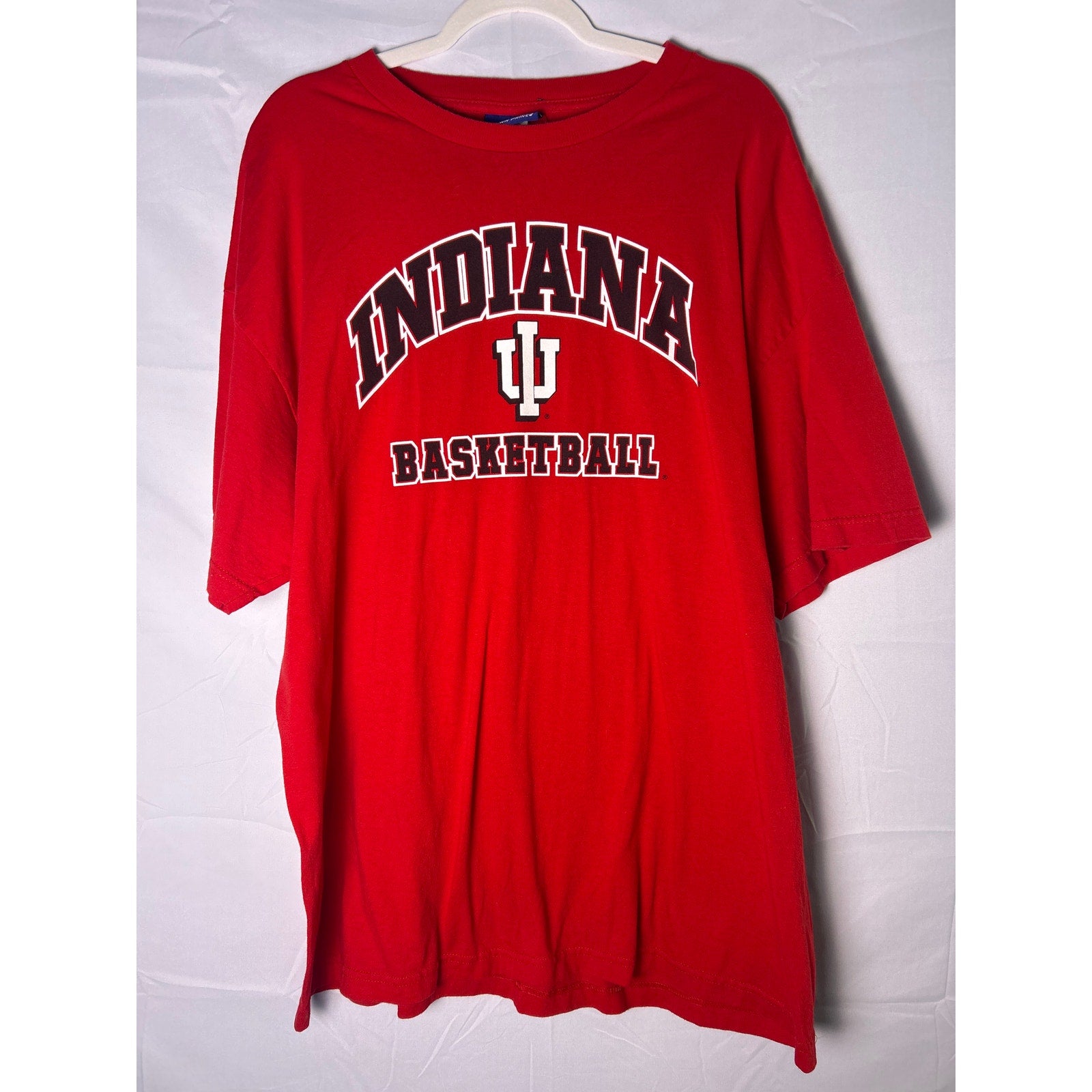 Crown Prince Indiana Hoosiers Basketball Red T-shirt Men's Size XXL