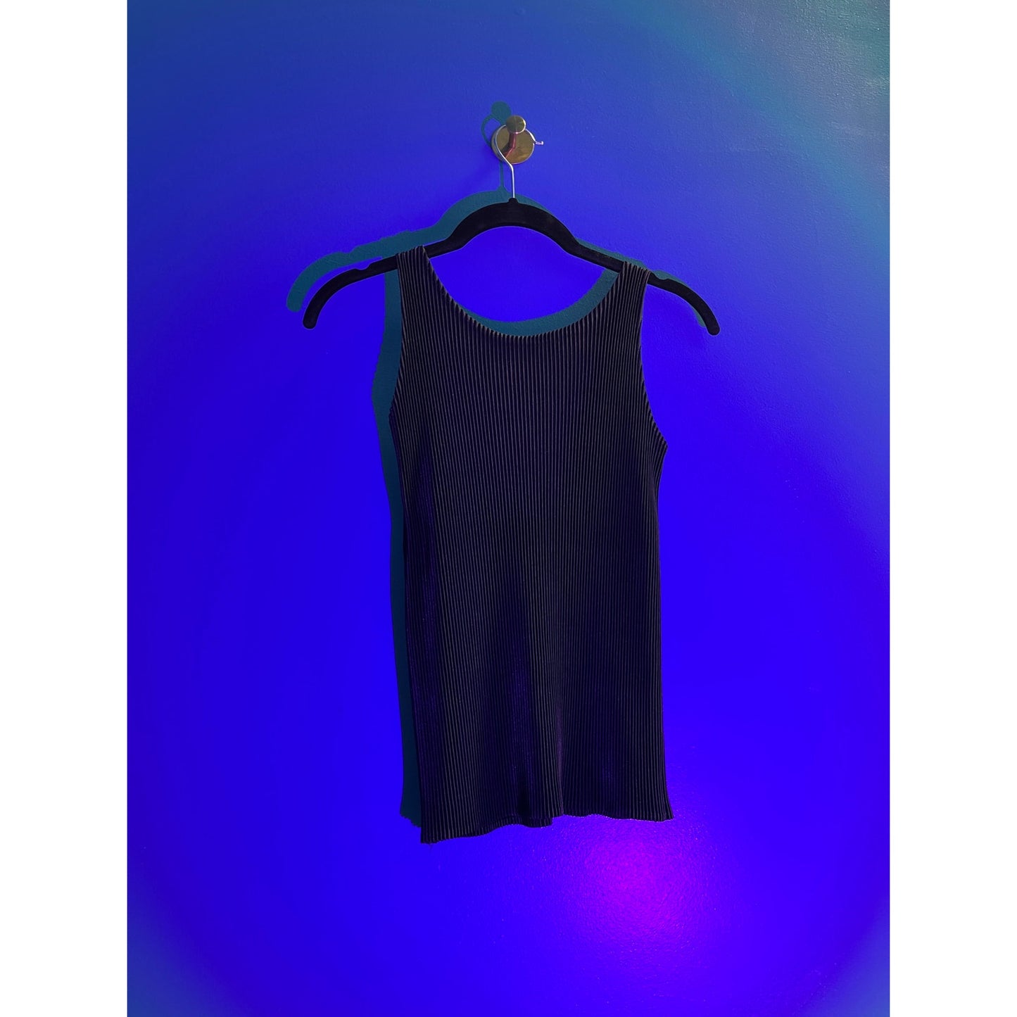 Vintage Younique Black Tank Top Sleeveless Women's Size Small