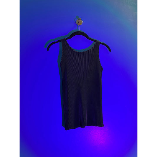 Vintage Younique Black Tank Top Sleeveless Women's Size Small