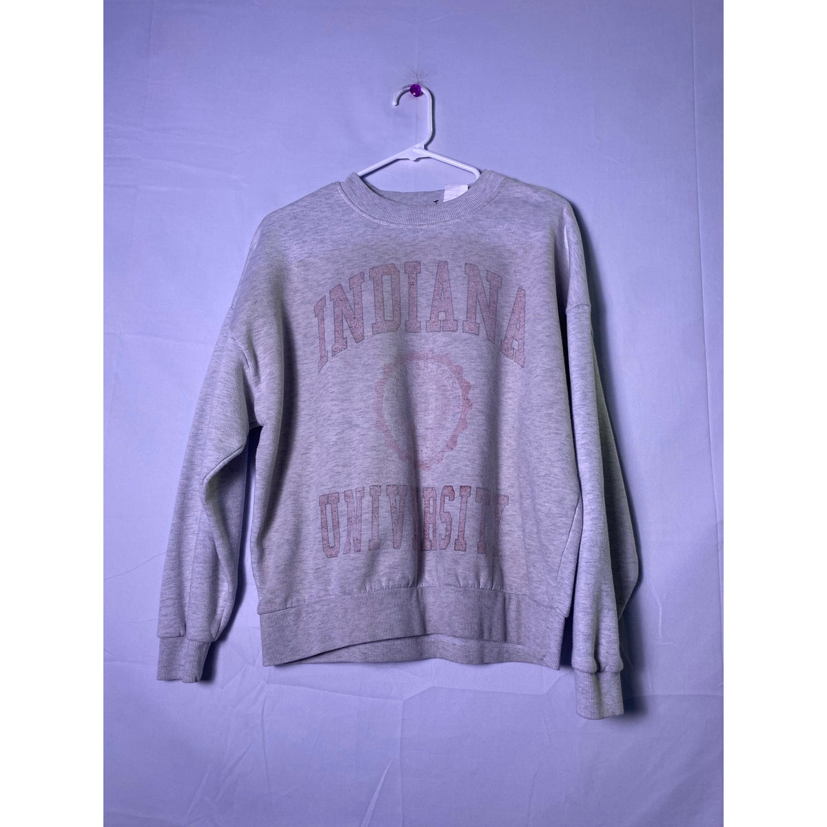 IU Faded Crewneck