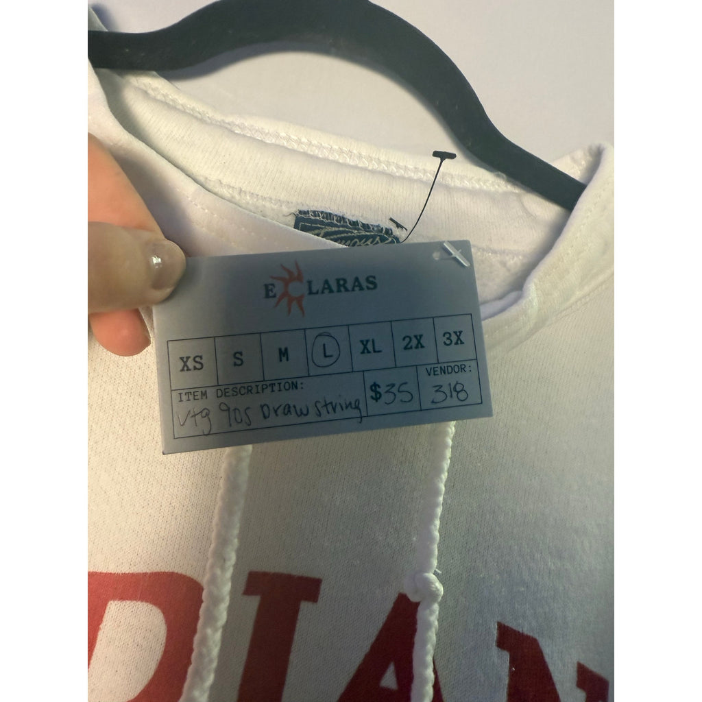 Vintage 90s draw string sweatshirt