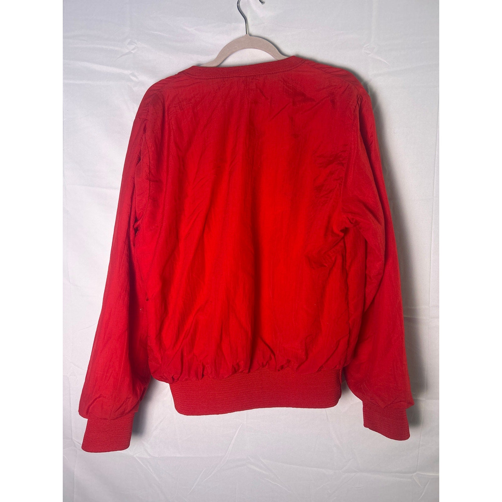VTG 90s Indiana Hoosiers Pullover Windbreaker Jacket IU Embroidered Men's Medium