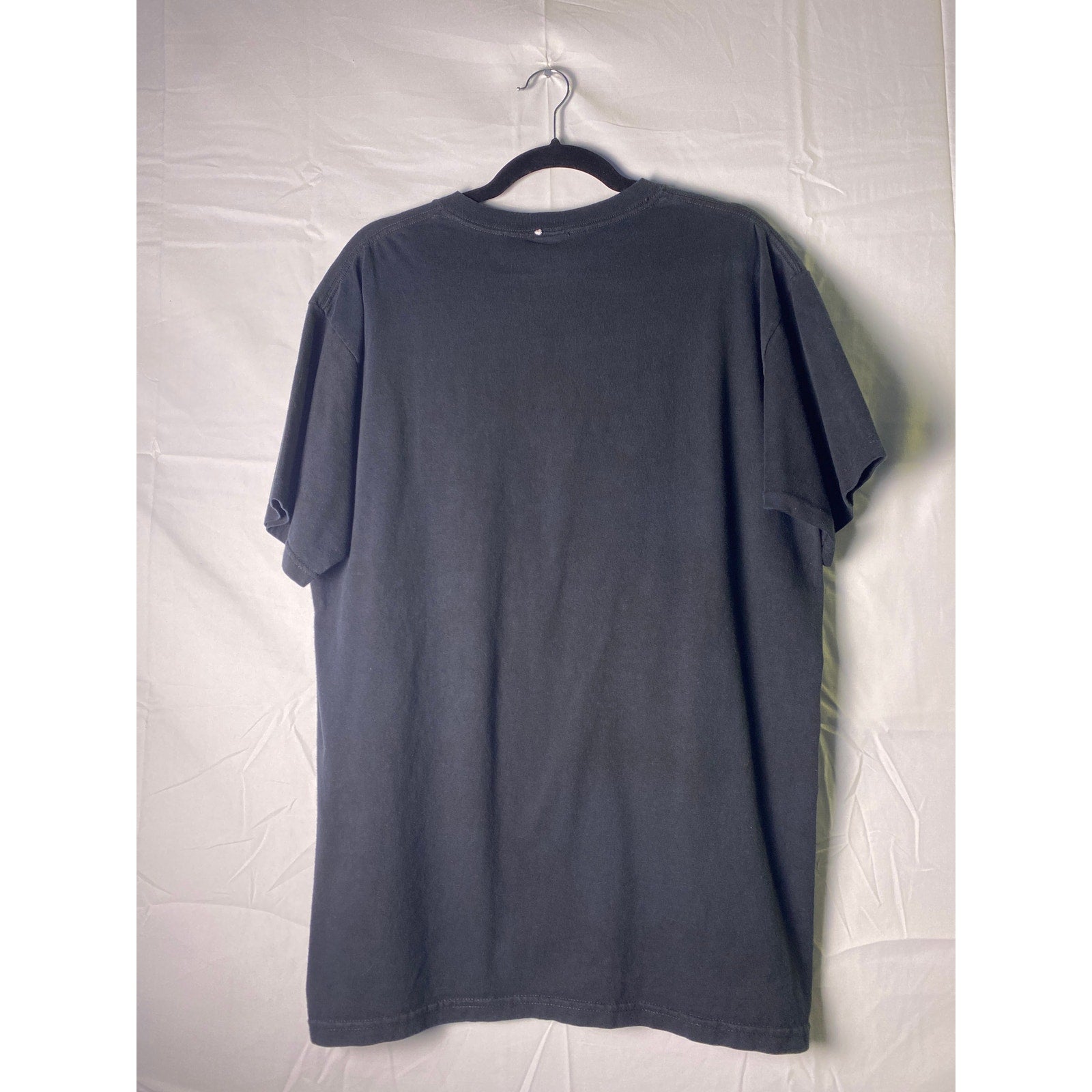Y2K Vintage Willie Esco Black Skull Rap Hip Hop Streetwear Shirt Mens Size Large