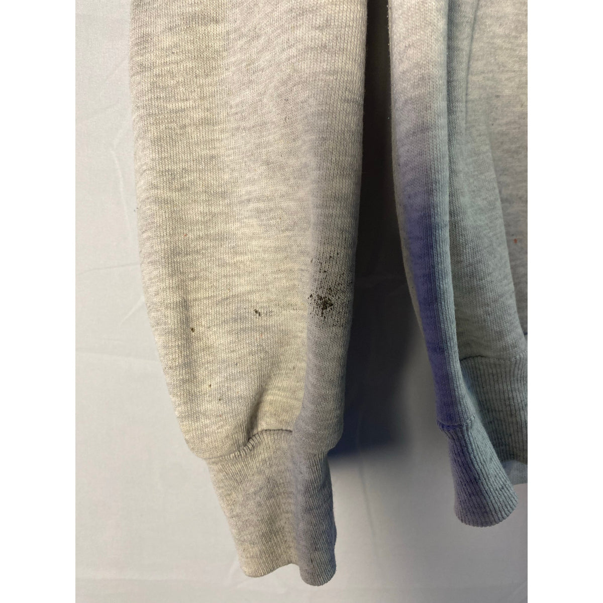 Vintage 90s IU Indiana Basketball Gray Crewneck Sweater Pullover Men's Size XL