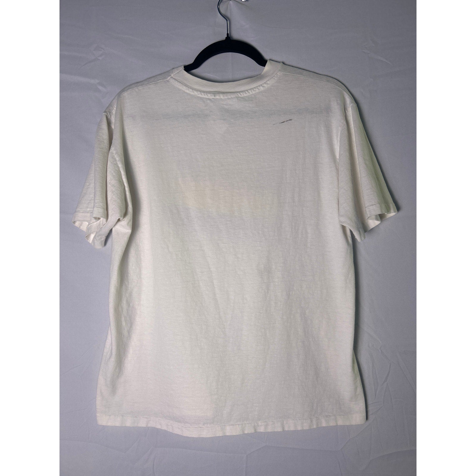 1990 Little 500 Indiana University Student Foundation White Shirt Men's Large
