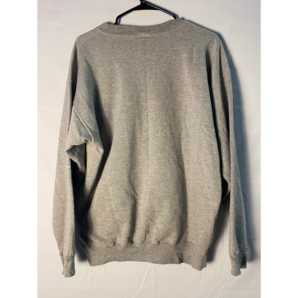 Vintage IU Indiana Embroidered Logo Gray Crewneck Sweater Men's Size Large