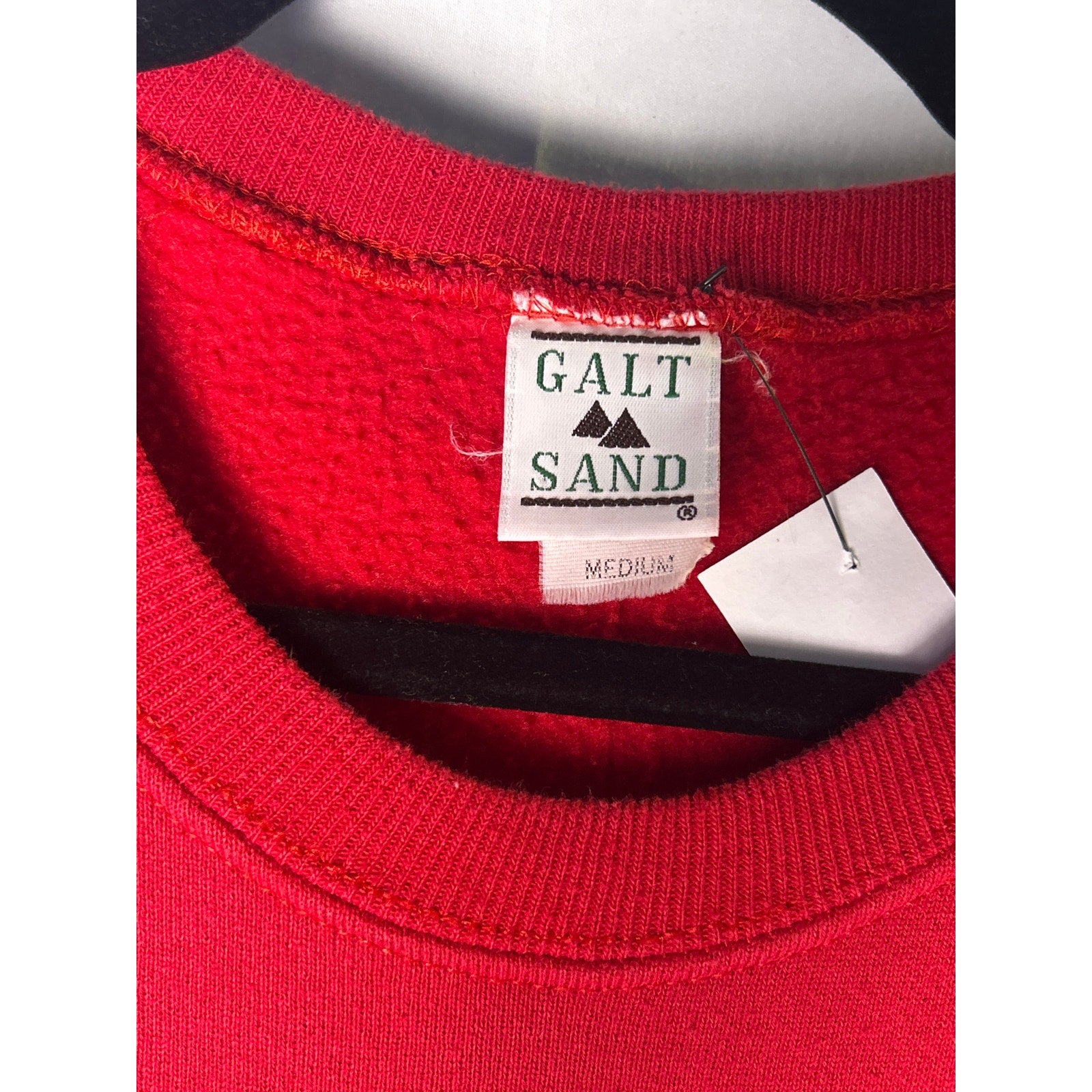GALT SAND Indiana Hoosiers Crewneck Red Pullover Sweatshirt Women's Medium
