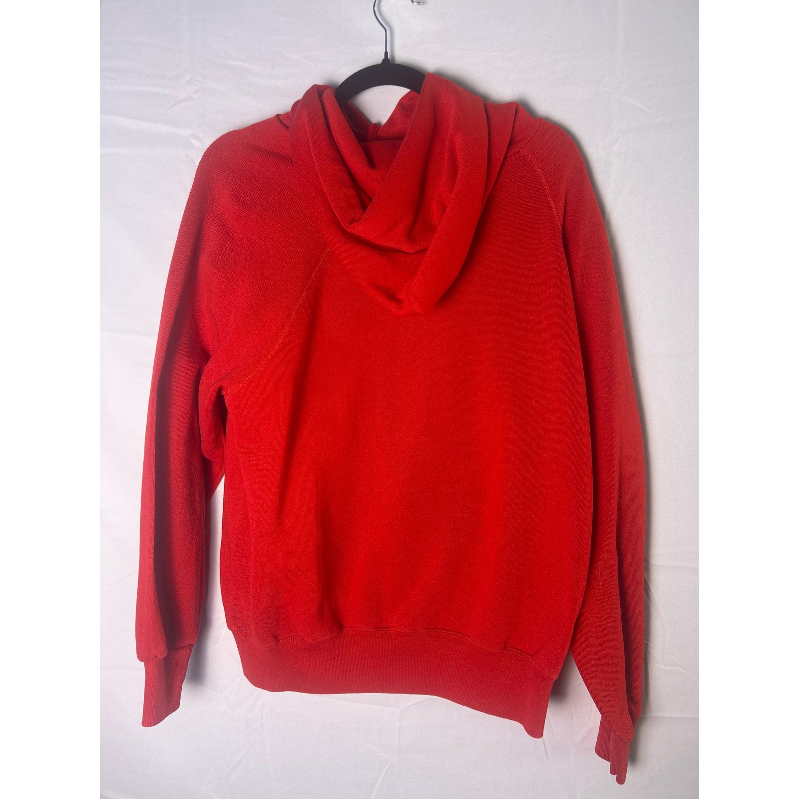 Bassett Walker IU INDIANA HOOSIERS Stitch Print Red Pullover Hoodie Mens Size XL