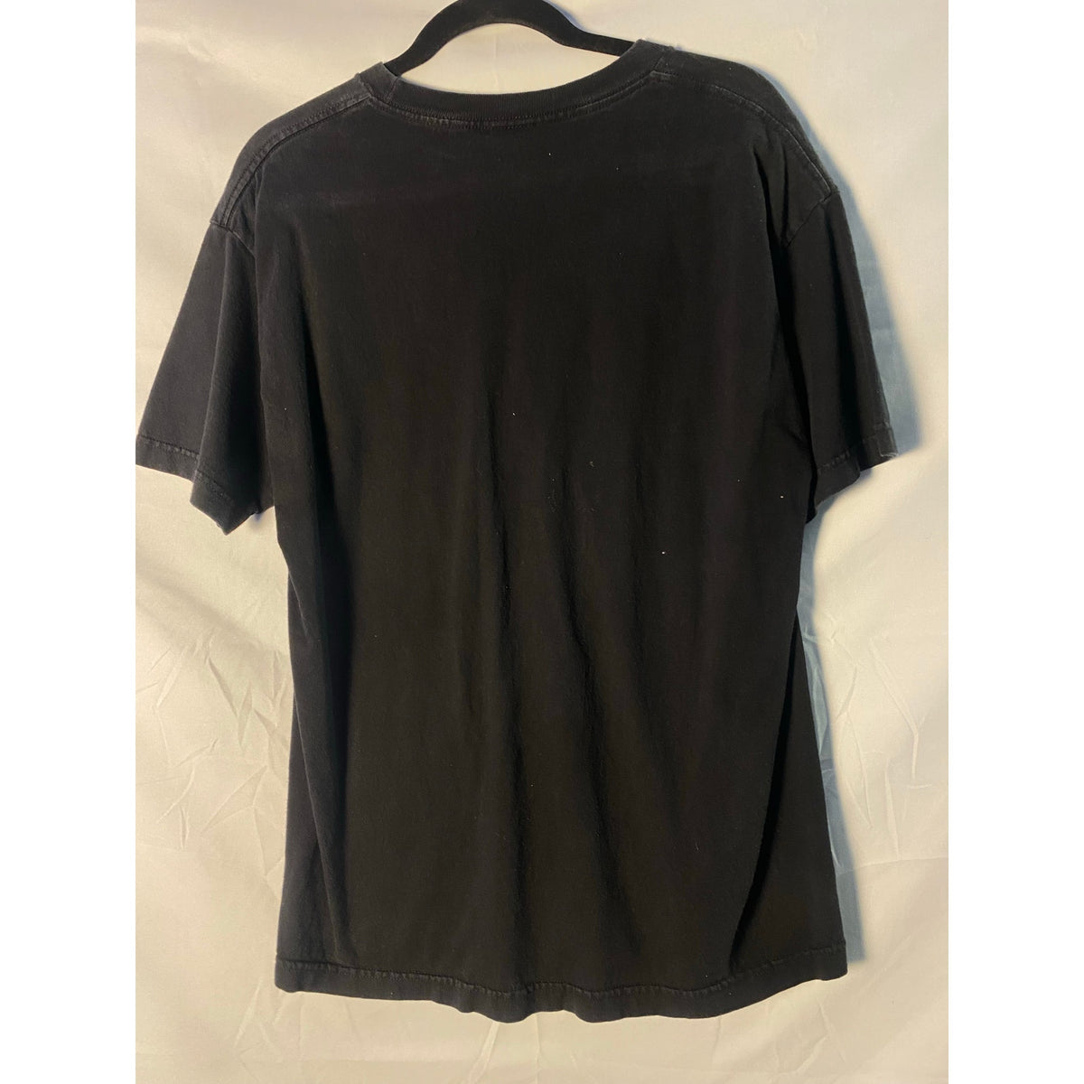 Alstyle Apparel & Activewear Shirt Indiana Pink Graphic Print Unisex Black Shirt Size Large