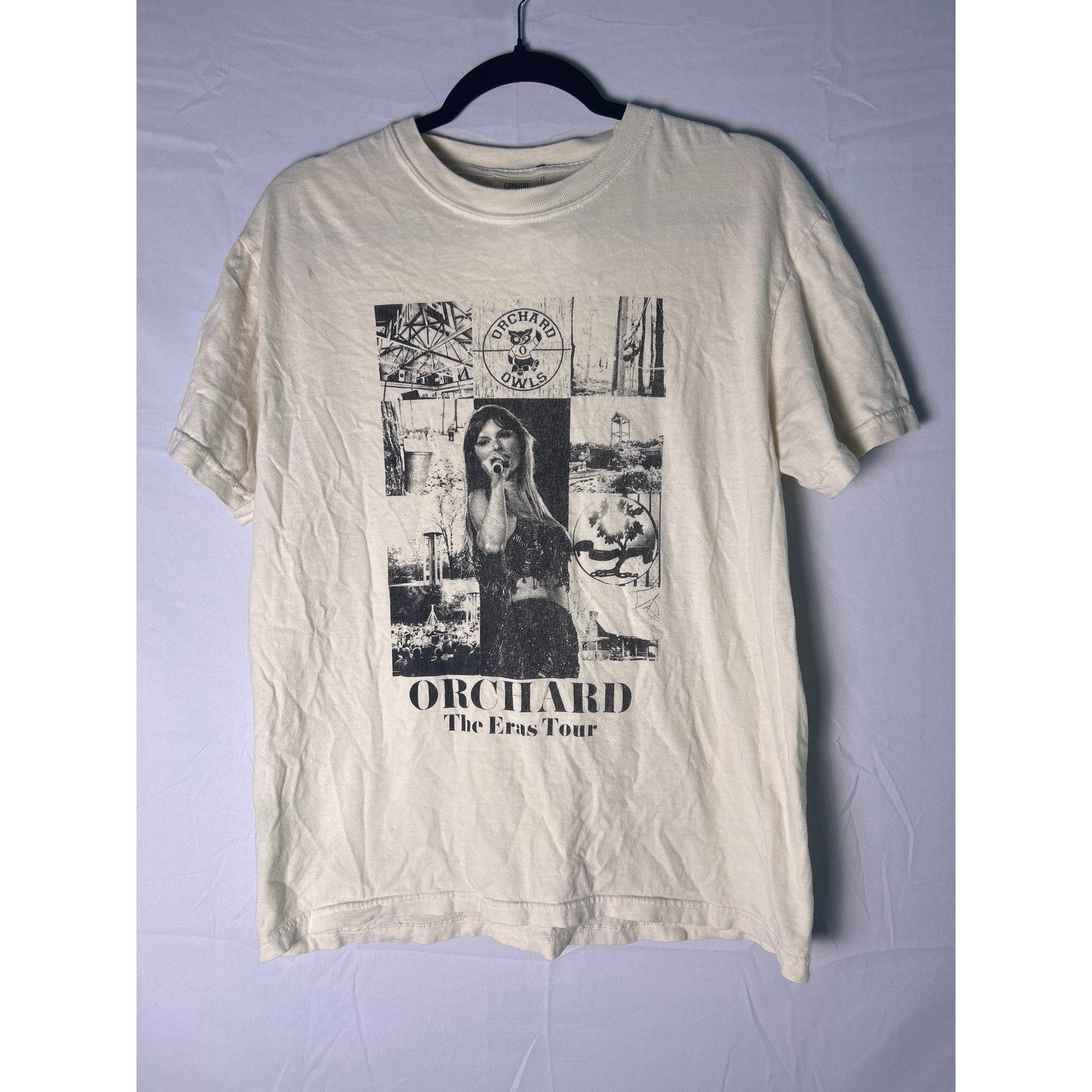 Comfort Colors ORCHARD The Eras Tour Graphic Print Shirt Women's Size Medium