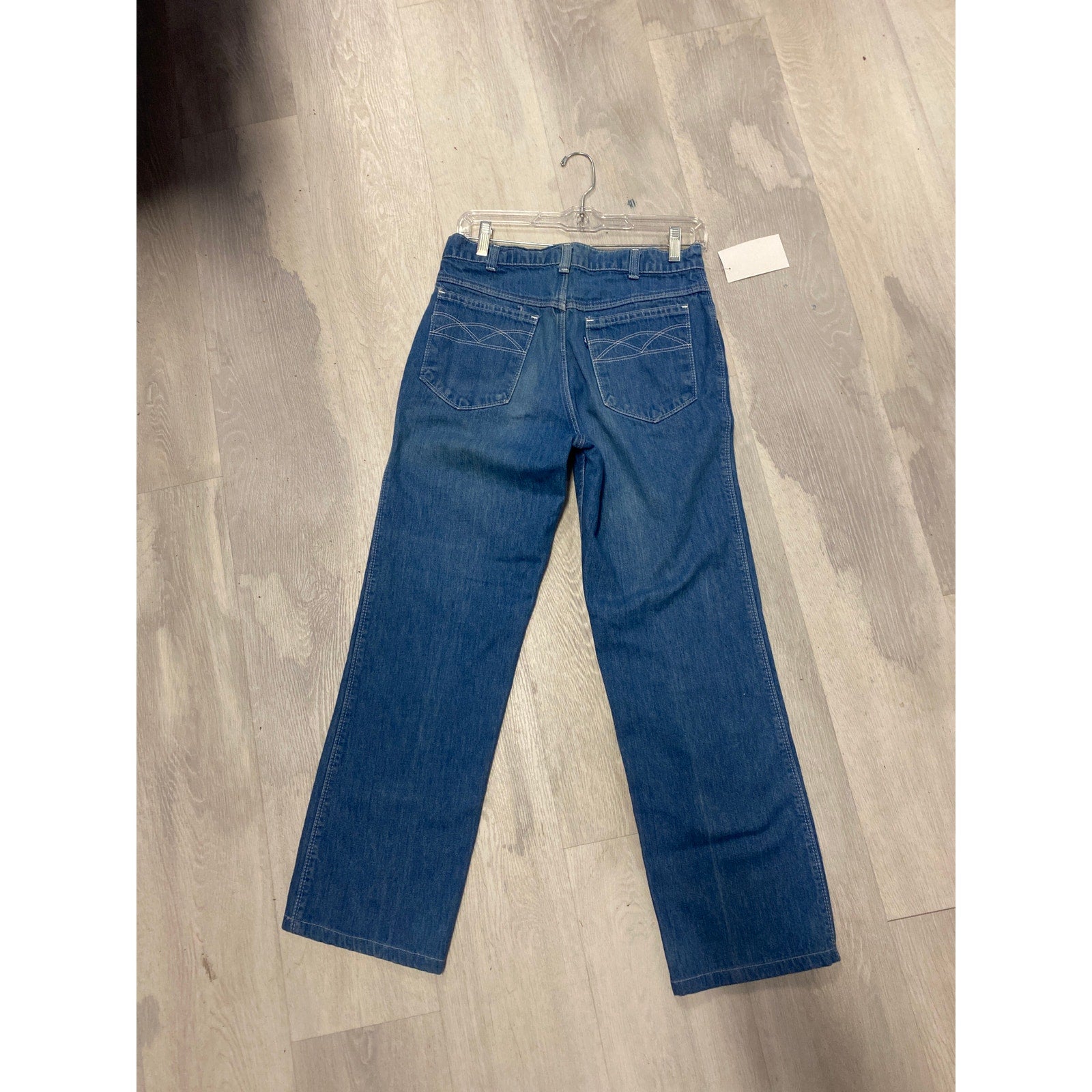 Vintage Levi’s Blue Tab Jeans Denim Straight Leg Medium Wash Womens Size 28-29/30