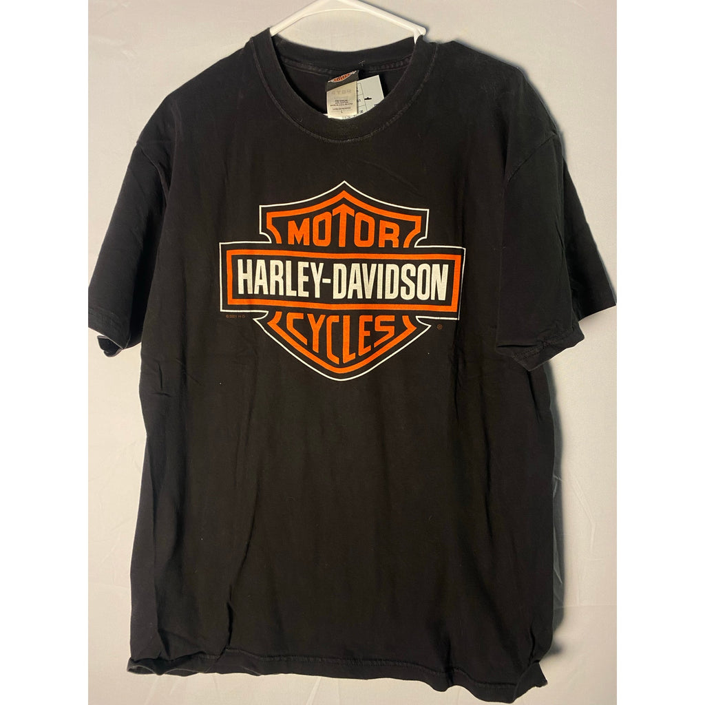 Harley Davidson I Got Mine from INDYWEST Plainfield, Indiana Black Shirt Large