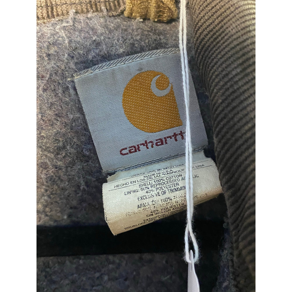 1999 Carhartt Blanket Lined Heavy Zip-Up Jacket w/Stains