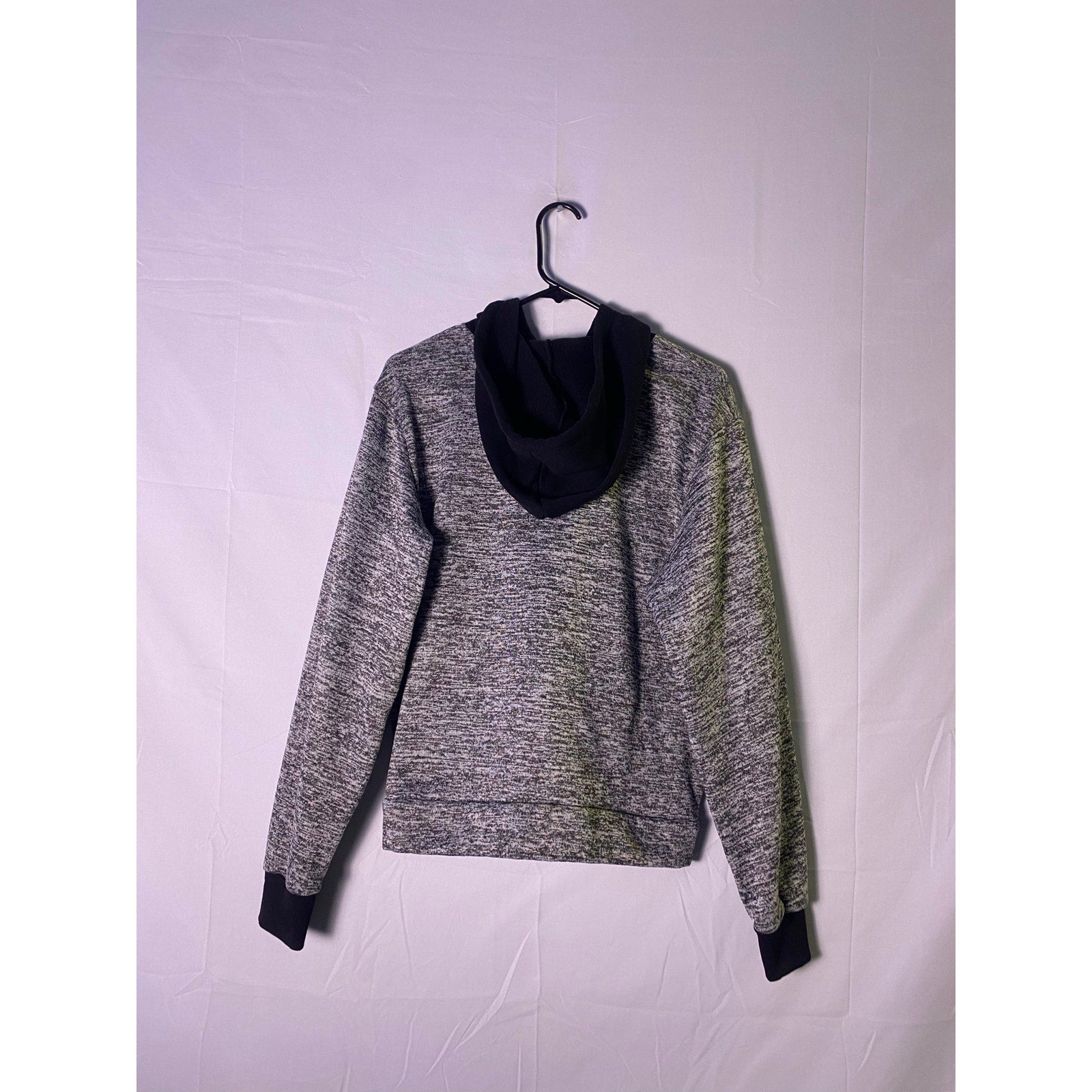 Dereon Hoodie Jacket Gray Half Zip Pocket Drawstring Long Sleeve Women's Plus 1X